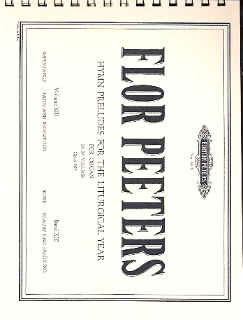 Hymn Preludes for the liturgical Year op.100&nbsp;&nbsp;für Orgel&nbsp;&nbsp;