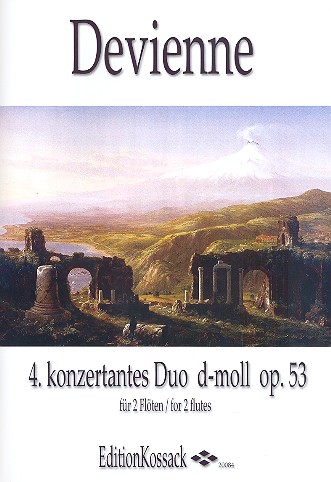 Konzertantes Duo d-Moll op.53,4  für 2 Flöten  Partitur und Stimmen