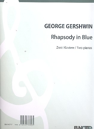 Rhapsodie in Blue&nbsp;&nbsp;für 2 Klaviere&nbsp;&nbsp;Partitur