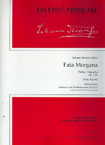 Fata Morgana op.330&nbsp;&nbsp;für Orchester&nbsp;&nbsp;Stimmenset (Streicher 4-3-2-2-1)