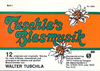 Tuschla's Blasmusik  für Blasorchester  Bass 1 in C