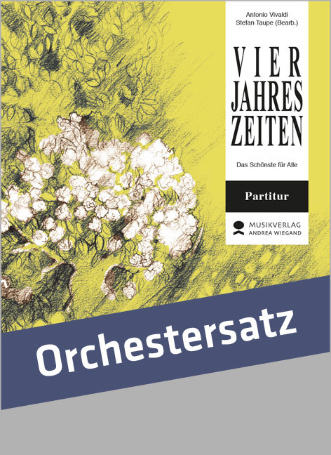 Vier Jahreszeiten (Auszüge)&nbsp;&nbsp;für Orchester&nbsp;&nbsp;Partitur und Stimmen (Cemb/Bläser/3-3-1--2-3)