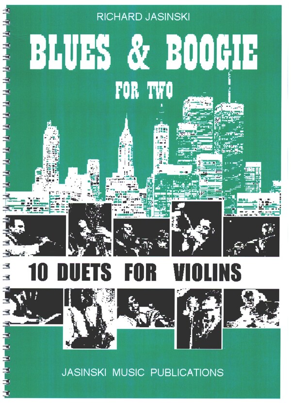 Blues and Boogie for two  für 2 Violinen  Spielpartitur
