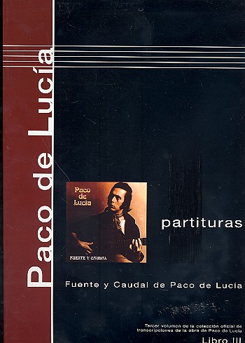 Partituras libro 3 - Fuente y Caudal&nbsp;&nbsp;para guitarra/tabulatura&nbsp;&nbsp;