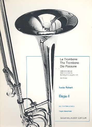 Élégie no.2 pour trombone et piano&nbsp;&nbsp;&nbsp;&nbsp;