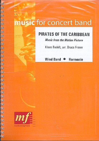 Pirates of the Caribbean (Medley):  für Blasorchester  Partitur und Stimmen