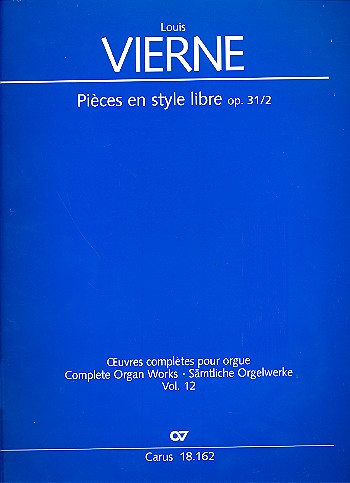 Pièces en style libre op.31,2&nbsp;&nbsp;für Orgel&nbsp;&nbsp;