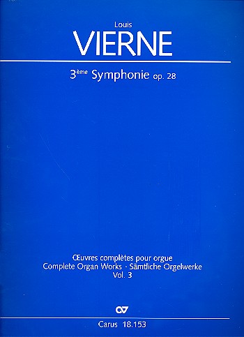 Sinfonie Nr.3 op.28&nbsp;&nbsp;für Orgel&nbsp;&nbsp;