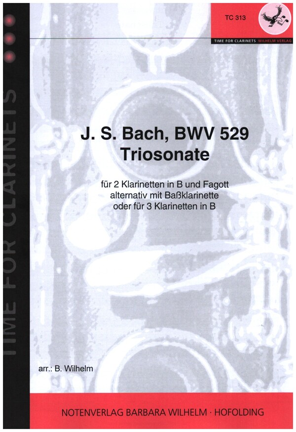 Sonate BWV529 für 2 Klarinetten und Fagott