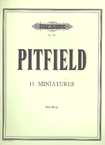 11 Miniatures&nbsp;&nbsp;for harp&nbsp;&nbsp;