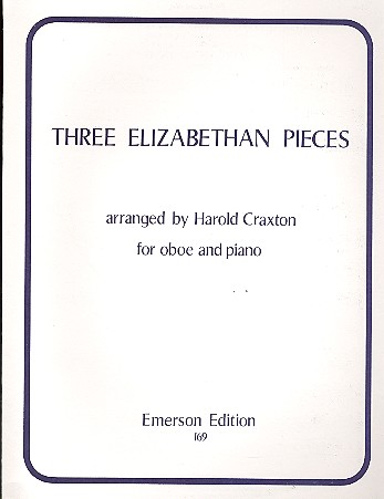 3 Elizabethan Pieces for oboe and piano    
