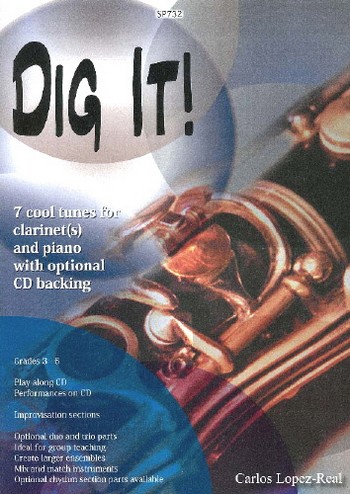 Dig it (+CD) for 1-3 clarinets and piano