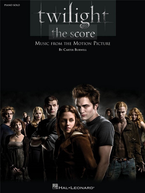 Twilight - the Score&nbsp;&nbsp;for piano solo&nbsp;&nbsp;