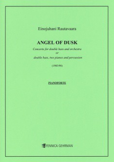 Angel of Dusk - Concerto  for double bass and orchestra (or with 2 pianos and percussion)  double bass