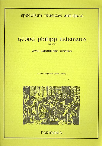 2 kanonische Sonaten für  2 Altblockflöten (Flöten, Oboen)  
