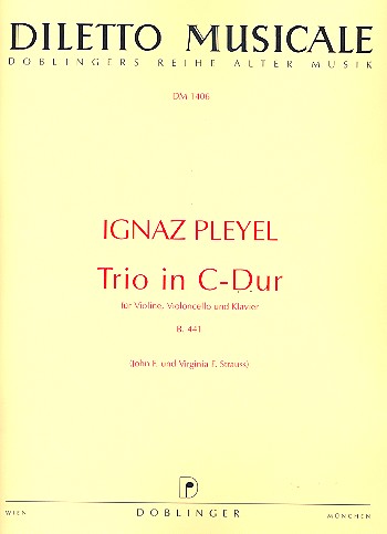 Klaviertrio C-Dur B441&nbsp;&nbsp;&nbsp;&nbsp;