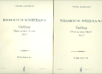 Dalibor  Studienpartitur in 2 Bänden (ts)  