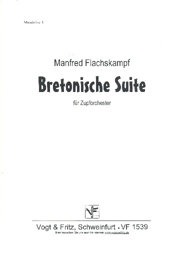 Bretonische Suite  für Zupforchester  Mandoline 1