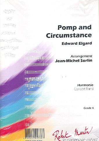 Pomp and Circumstance no.1&nbsp;&nbsp;für Blasorchester&nbsp;&nbsp;Partitur und Stimmen