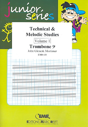 Technical and Melodic Studies vol.1&nbsp;&nbsp;for trombone (bass clef)&nbsp;&nbsp;