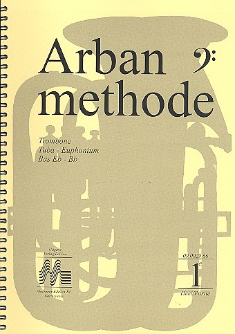 Arban methode vol.1   for trombone (tuba/euphonium/bass in Es and Bb)  