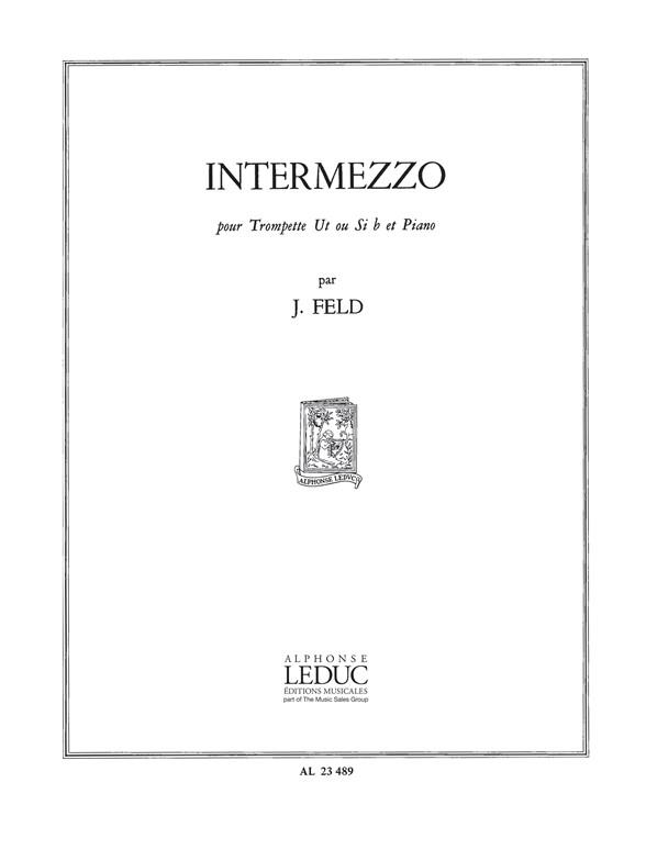 Intermezzo pour trompette et piano    
