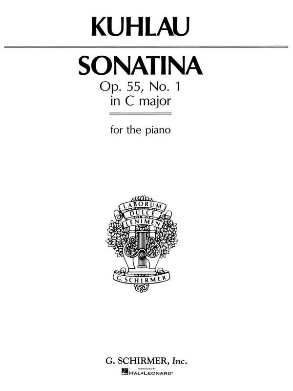 Sonatina in C-Major no.1 op.55 for piano&nbsp;&nbsp;&nbsp;&nbsp;