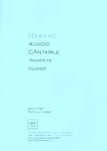 Adagio cantabile für Trompete und Klavier    