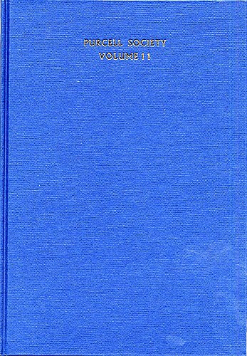 The Works of Henry Purcell vol.11&nbsp;&nbsp;Birthday Odes for Queen Mary part 1&nbsp;&nbsp;