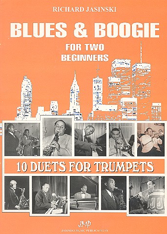 Blues and Boogie for 2 Beginners:  für 2 Trompeten  Spielpartitur