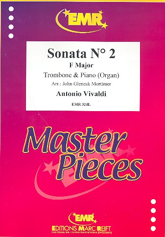 Sonate Nr.2 F-Dur&nbsp;&nbsp;für Posaune und Klavier (Orgel)&nbsp;&nbsp;