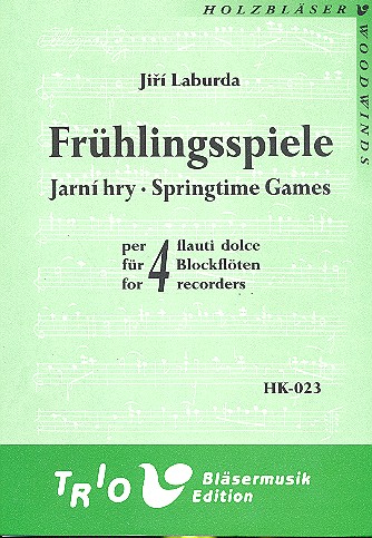 Frühlingsspiele für 4 Blockflöten (SSAA)