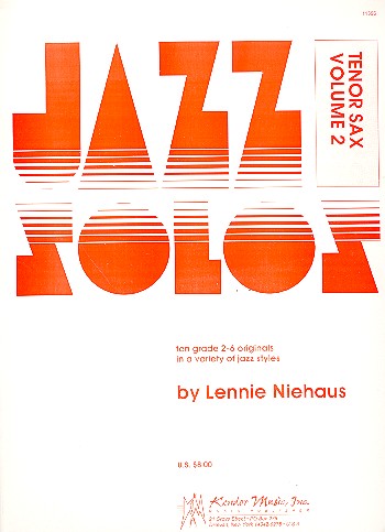 Jazz Solos vol. 2: for tenor saxophone&nbsp;&nbsp;&nbsp;&nbsp;