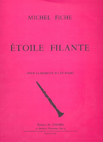 Étoile filante pour clarinette&nbsp;&nbsp;et piano&nbsp;&nbsp;