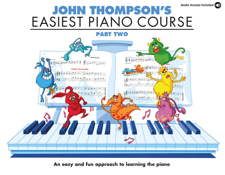 Easiest Piano Course vol.2 (+Online Audio)  for piano  