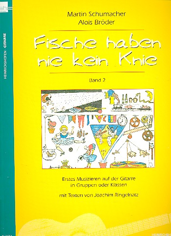 Fische haben nie kein Knie Band 2&nbsp;&nbsp;Klassenmusizieren auf der Gitarre&nbsp;&nbsp;Partitur