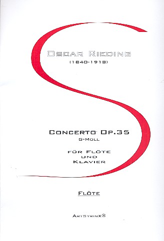 Konzert op.35 für Violine und Klavier&nbsp;&nbsp;für Flöte und Klavier (g-moll)&nbsp;&nbsp;Flötenstimme