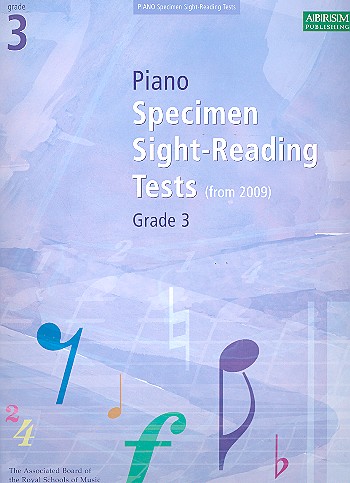 Specimen Sight-Reading Tests Grade 3 (2009)&nbsp;&nbsp;for piano&nbsp;&nbsp;