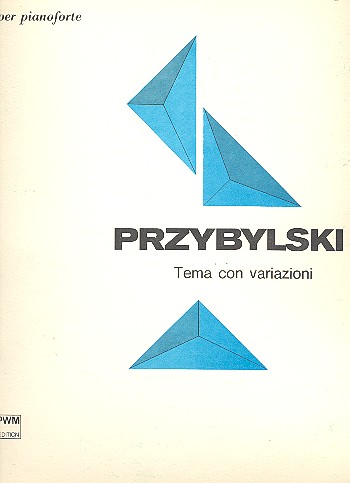 Tema con cariazioni  für Klavier  