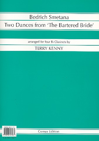 2 Dances from The bartered Bride  for 4 clarinets  