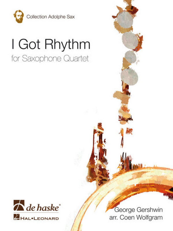 I got Rhythm for 4 saxophones (AATBar)  score and parts  