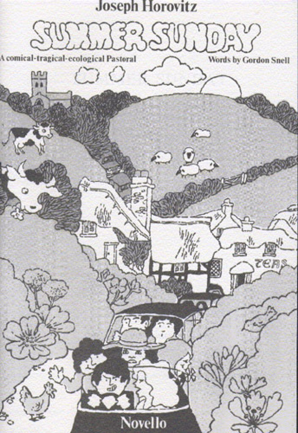 Summer Sunday A comical-tragical-  ecological pastoral for mixed chorus  and piano, vocal score