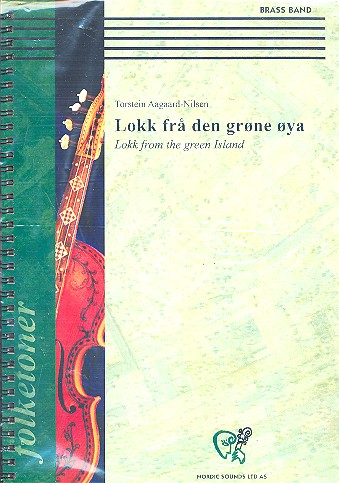 Lokk from the green Island  for euphonium ensemble (brass band)  score and parts