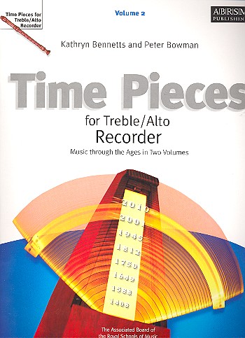Time Pieces vol.2 Grade 4+5&nbsp;&nbsp;for treble recorder and piano&nbsp;&nbsp;