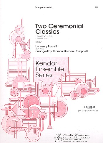 2 ceremonial Classics for 4 trumpets  score and parts  