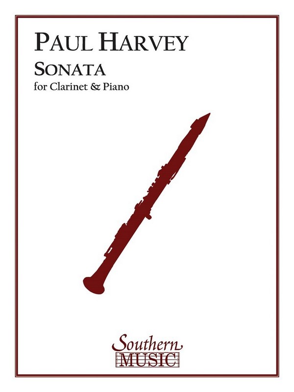 Sonata for clarinet and piano&nbsp;&nbsp;&nbsp;&nbsp;