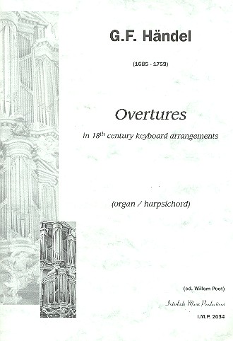Overtures&nbsp;&nbsp;for organ (harpsichord)&nbsp;&nbsp;