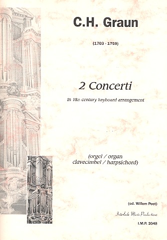 2 Konzerte   für Orgel (Cembalo)  