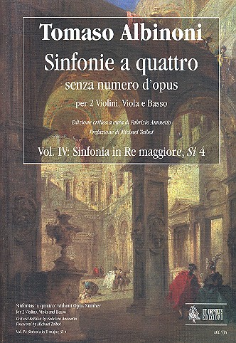 Sinfonia re maggiore Si4&nbsp;&nbsp;per 2 violini, viola a basso&nbsp;&nbsp;partitura