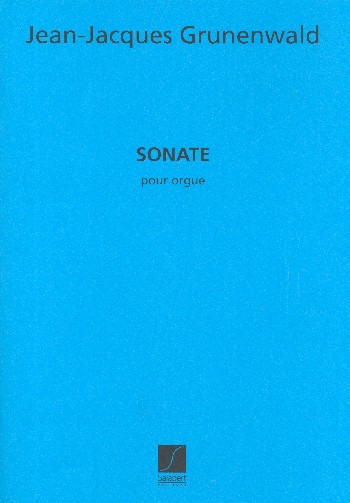 Sonate&nbsp;&nbsp;pour orgue&nbsp;&nbsp;